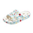 thumbnail image 2 of Willtoo Women Slides Sandals Hollow Hole Printed Non-Slip House Slippers Casual Platform Beach Sandals Bathroom Slides Shower Shoes, 2 of 4