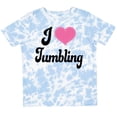 thumbnail image 3 of Inktastic I Love Tumbling Girls Toddler T-Shirt, 3 of 5