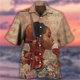 thumbnail image 3 of Camisas hawaianas divertidas de verano para hombres, blusas estampadas con música y guitarra, ropa de moda informal, blusas de rock and roll con cuello grande, 3 of 5
