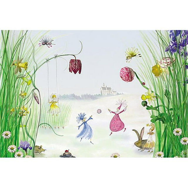 Brewster Home Fashions 4-260 Princess Wall Mural - 72 in.
