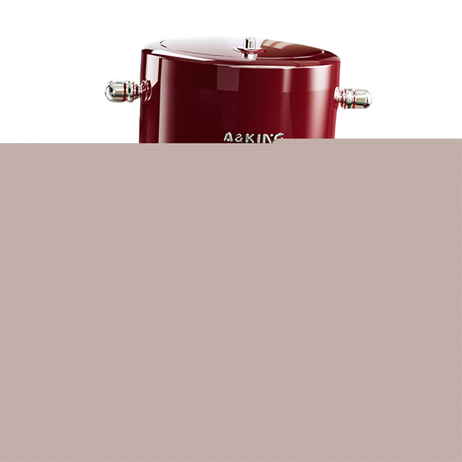 thumbnail image 2 of Basurero de Cocina con Tapa Contenedor de Desechos con Ruedas Giratorias Cubeta para Basura de 20L Diseño Silencioso Y Estable Adecuado para Dormitori Rojo, 2 of 9