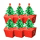 thumbnail image 1 of 20 piezas adorable caja de dulces de Navidad cajas de chocolate portátiles cajas de regalo de patrón de tema de Navidad para el festival de fiesta en casa con campana, 1 of 6