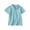 9# Cyan, variant on Boys' School Uniform Short Sleeve Polo Shirt, Button Closure, Comfortable & Soft Pique Fabric 1-15Y, White, 90