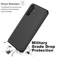 thumbnail image 5 of Ebizware for Samsung Galaxy A13 5G Case, Dual Layer Protective Heavy Duty Shockproof Cell Phone Cover with Anti-Slip Textured Back - Military Protection Bumper - (Black), 5 of 8