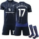 thumbnail image 1 of 2024-2025 Manchester United Away Kids Football Shirt Kit NO.17 Garnacho 28, 1 of 5