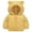 Yellow, variant on NIEWTR Toddler Boys Girls Casual Jackets Printing Cartoon Hooded Outerwear Zipper Coats Long Sleeve Windproof Coats