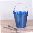 thumbnail image 4 of unbranded Para Hielo Azul De Aluminio Con Pinzas Ideal Para Bar Restaurantes Y Eventos, 4 of 8