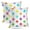 Blue Green, variant on LALILO Throw Pillow Covers Polka Dots Polka Blue Card Circle Cushion Cover 18" x 18", 2 Pack