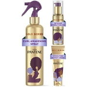 Gold Series from Pantene LIVESTREAM Bundle: Curl Awakening Spray, Intense Hydrating Oil, and Hydrating Butter- Crï¿½me