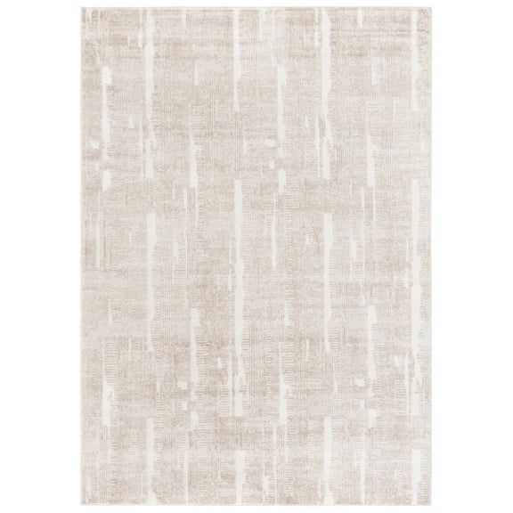 SAFAVIEH Whisper Gulden Abstract Area Rug, Beige/Light Beige, 8' x 10'