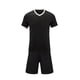thumbnail image 1 of Odeerbi Juego de Uniformes de Entrenamiento de Fútbol de Niños Color Sólido Camiseta Pantalones Cortos Ropa Deportiva Seco Rápido Conjuntos Atléticos Para 5-12 Años, 1 of 5