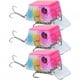 thumbnail image 4 of 3 uds cubo Mini cebo pez Artificial señuelo herramienta de aparejos de pesca con ganchos afilados4 #, 4 of 14