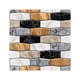 thumbnail image 2 of Simulation Wall Stickers Self-stick Kitchen Bathroom Decor, 2 of 5