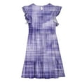 thumbnail image 4 of LOVZFMLL Dresses Kids Summer Double Layer Ruffle Sleeve Dress 5-14 Years, 4 of 8