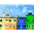 thumbnail image 2 of Prime, Marcus 24x19 White Modern Wood Framed Museum Art Print Titled - Vibrant Homes 2, 2 of 4