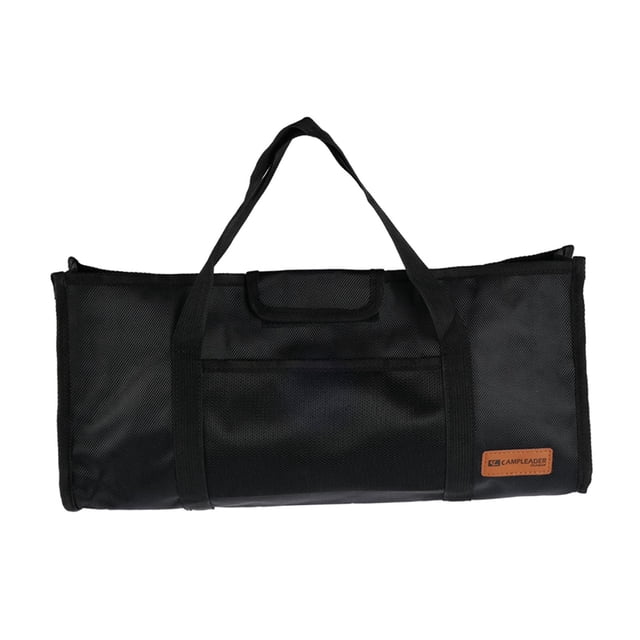 Organizador de bolsa de herramientas, bolsa de almacenamiento de herramientas de servicio pesado, bolsa de herramientas de plomería multipropósito de Negro DYNWAVEMX Bolso de mano con estacas de tienda