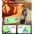 thumbnail image 4 of Funda Magnética Invisible con Soporte para iPhone 16 Pro Max 6.9", Verde Claro, 4 of 7