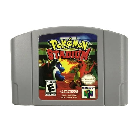 Pokémon Stadium 1 Video Game Consoles Cartridge Nintendo 64 US Version
