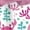 Pink, variant on Millie Loves Lily Girls Blue Mandy Floral Top and Short Set, Big Girls, Size 8, 2-PCS