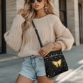 thumbnail image 4 of Kuiaobaty Butterfly Moon Stars Print Crossbody Bag for Women, Trendy Portable Leather Satchel Purse with Adjustable Strap, Zipped Pockets Messenger Handbag Lightweight Shoulder Bag for School, 4 of 7
