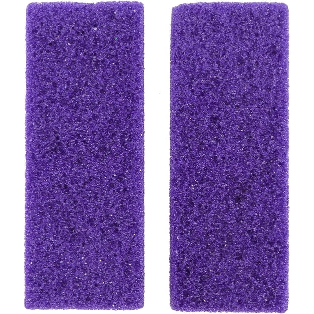 BEMS-2PCS bloque de piedra pómez para el cuidado de los pies exfoliante herramienta de tratamiento de pies