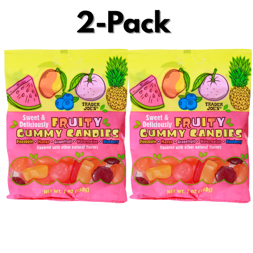 Trader Joe's Fruity Gummies 2-Pack 7 oz