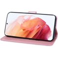 thumbnail image 3 of case for Samsung Galaxy S21 FE Rose Flower Wallet Case, PU Leather Flip Phone Case w/Card Holder ID Credit Cards Slot Cash Pockets Detachable Wristband Cover for Samsung Galaxy S21 FE RS Pink, 3 of 16