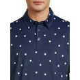 thumbnail image 2 of Birdie Bound Men's and Big Men's Speckle and Mini Print Golf Polo Shirt, Sizes S-3XL, 2 of 5