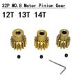 thumbnail image 2 of 3 uds 32DP 0,8 M engranajes de Motor de piñón RC para vehículo todoterreno 1/10 RC (12T 13T 14T) Ehuebsd libre de BPA, 2 of 7