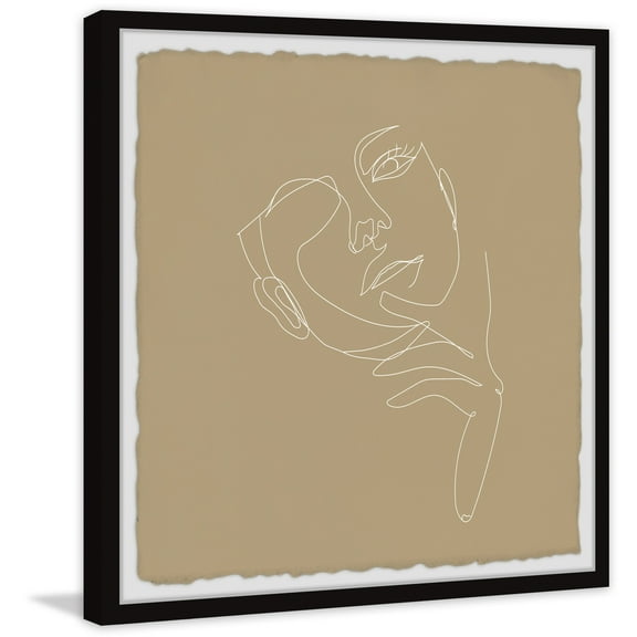 Marmont Hill Inc. 'Let Go of the Past' Framed Painting Print 24 x 24