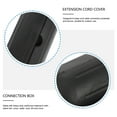 thumbnail image 5 of NICEXMAS Nicexmas Black Plastic Junction Box, Secure Cord Cover for Outdoor Use 1Pc, 5 of 5