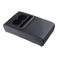 thumbnail image 2 of jiaping Center Cushion with Cup Holder Phone Holder Middle Protector plain, 2 of 9