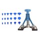 thumbnail image 2 of El Kit De Extractor De Abolladuras Contiene 1 Pieza De Elevador De Abolladuras De Plástico Y 18 Piezas De Lengüetas De Extractor Juego De Herramientas De Reparación De Abolladuras Sin Pintura Methold VI004938-00, 2 of 6