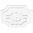 thumbnail image 2 of 40"OD x 2"ID x 13 1/4"C x 1"P Haus Architectural Grade PVC Contemporary Ceiling Medallion, 2 of 11