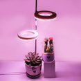 thumbnail image 4 of LED Plug-in Plant Light, Safety Voltage Plant Grow Lamp Landscape Ground Light, 360° Rotatable Height Brightness Adjustable, USB Powered Mini Plant Indoor Garden Lighting for Home Potted, 4 of 8