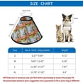 thumbnail image 3 of Eiffel Tower Soft Cat Dog Recovery Collar Adjustable Cat Cone Wound Healing Protective After Surgery for Pet Cones After Surgery, 3 of 7