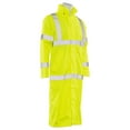 thumbnail image 4 of ERB Safety S163 Ansi Class 3 Long Rain Coat - Zipper, 4 of 4
