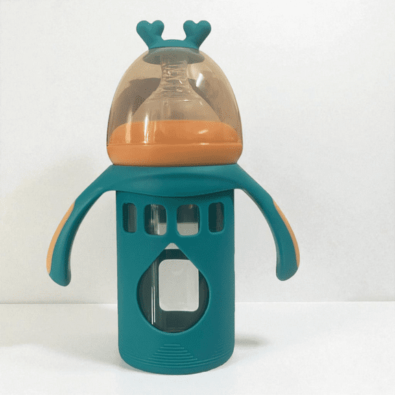 Algo Baby Feeder Bottle Bpa Free, 270ml (Green )