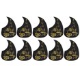 thumbnail image 2 of Guitare Pickguard, Plaque de Protection 10PCS Taille Compacte Pas Dommageable pour les Instruments à Cordes Or, 2 of 8