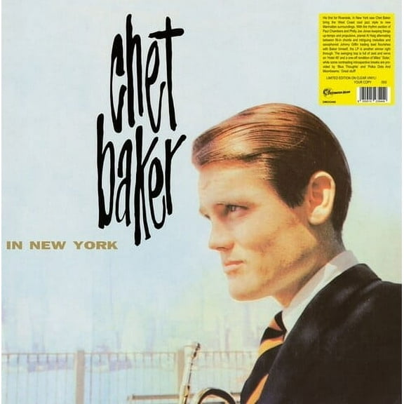 Chet Baker - In New York - Limited Clear Vinyl - Music & Performance