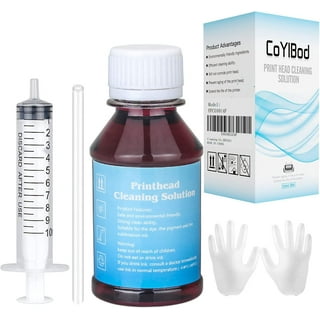 DTF Printer Head Cleaning Kit Solution Cleaning Fluid Printhead Cleaner  Unclog for DTF DTG Printers 