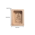 thumbnail image 3 of Moulds DIY Wood Embossing Tool Set for Cookies Decorative Christmas Thanksgiving Kitchen Crafts, 3 of 3