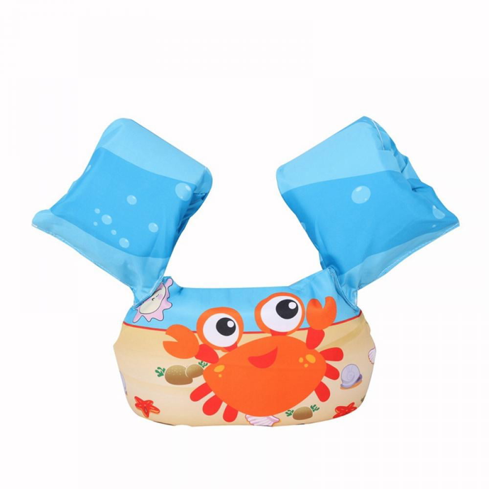 Infant Inflatable Aid Trainer 58cmx48cm Baby Swimming Vest Seat 