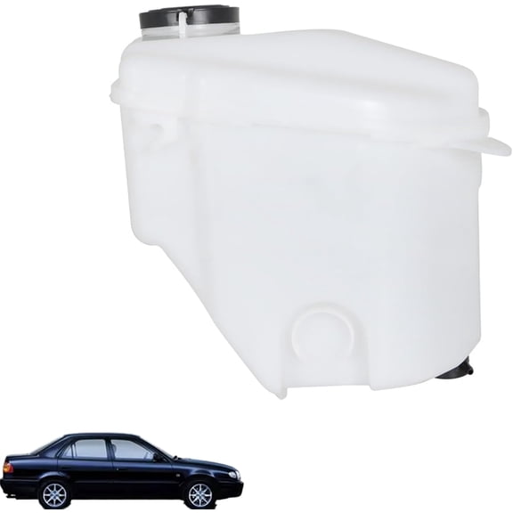Genrics Washer Fluid Reservoir White 1.8L Replacement for Corolla 1998 1999 2000 2001 2002 Replacement for 8531502030 85315-02030