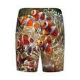 thumbnail image 2 of Haiem Cute Anemone Fish Men's Pajama Short with Soft Woven Cotton Elastic Waistband Sleep Short-X-Large, 2 of 9