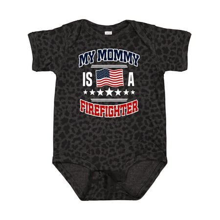 

Inktastic Firefighter Mommy Childs Gift Baby Boy or Baby Girl Bodysuit
