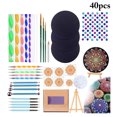thumbnail image 2 of 40 Pcs Outil de Pointillage Mandala Outil de Peinture Mandala Professionnel Pochoir, 2 of 10