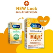 Enfamil Poly-Vi-Sol Liquid Multivitamin Drops, Supports Growth & Immune Health, 1.69 FL OZ Bottle