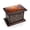 Seaside, variant on Wooden Keepsake Urn for Human Ashes, Cross Cremation Urn, Memorial Sympathy Gift