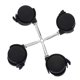 thumbnail image 4 of GOOHOCHY 4 ruedas de repuesto para silla de oficina, ruedas para carrito, ruedas de repuesto para silla de oficina, ruedas para silla de computadora, ruedas pequeñas., 4 of 8